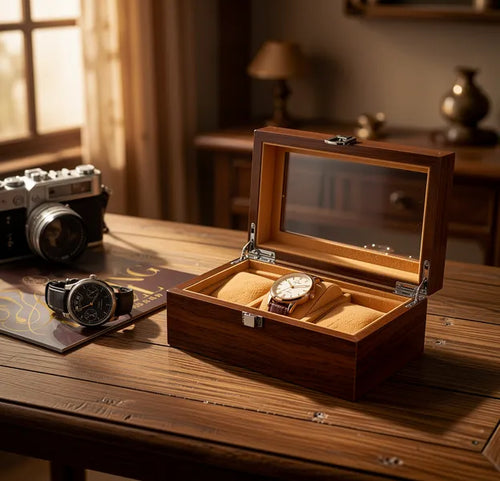 Boîte à Montres - Coffret Palissandre™ - 3 Montres