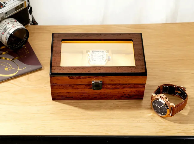 Boîte à Montres - Coffret Palissandre™ - 3 Montres