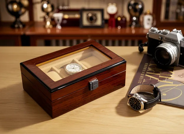 Boîte à Montres - Coffret Palissandre™ - 3 Montres