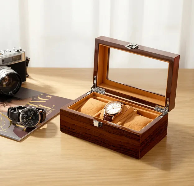 Boîte à Montres - Coffret Palissandre™ - 3 Montres