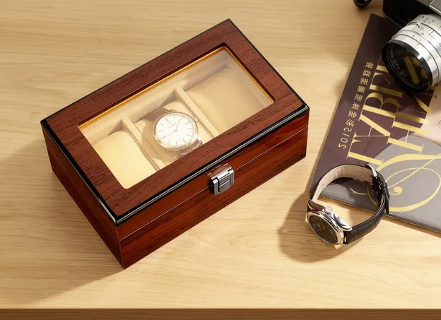 Boîte à Montres - Coffret Palissandre™ - 3 Montres