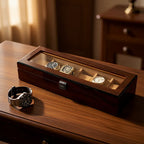 Boîte à Montres - Coffret Palissandre™ - 6 Montres